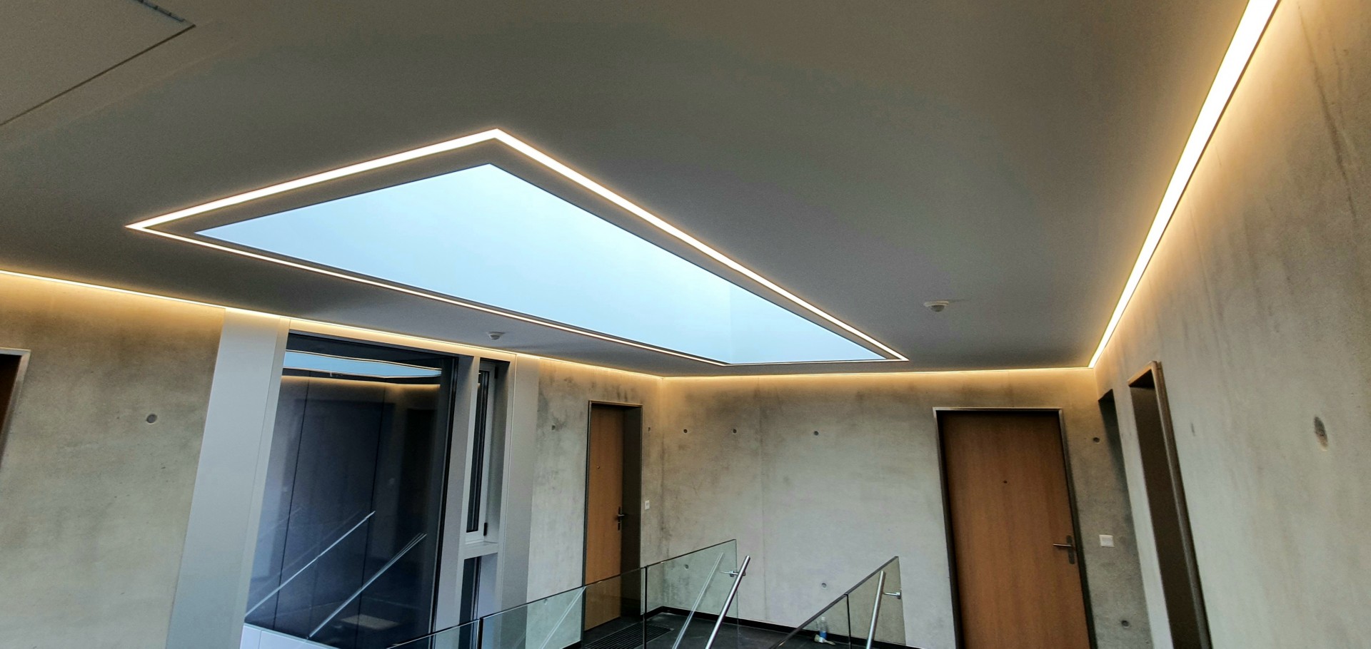 vue plafond palier